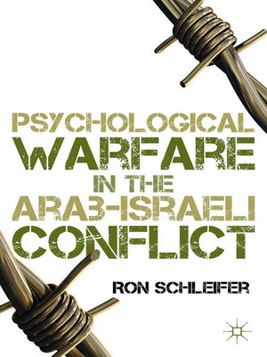 cover image of Psychological Warfare in the Arab-Israeli Conflict